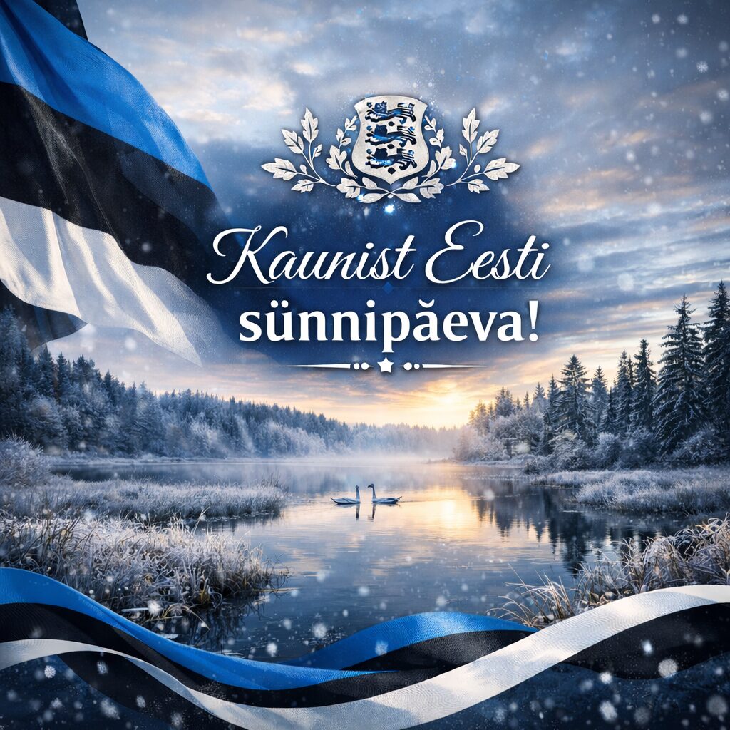 Ootame Sind endale külla ka Eesti sünnipäeval! Siis on meie esindus avatud kl 10-15.   Kaunist pidupäeva ja kohtumiseni!
The post Vabariigi aastapäeval 24.02 Re
