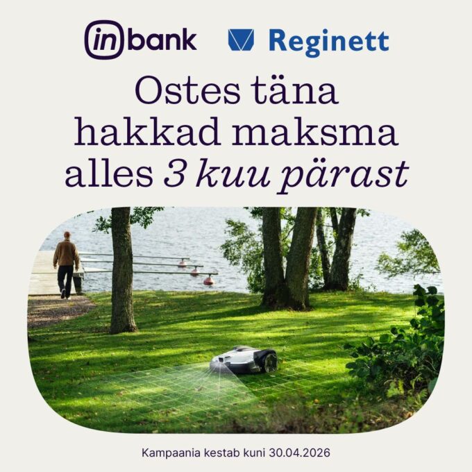 Kasuta head võimalust ja soeta vajalik aiatööriist juba täna, kuid maksma hakkad alles peale jaanipäeva! Kampaania kehtib 01.04-30.04.2026.
The post Ostes täna 