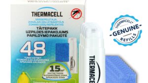 Sääsepeletaja täitekomplekt ThermaCell Citriodiol 48h